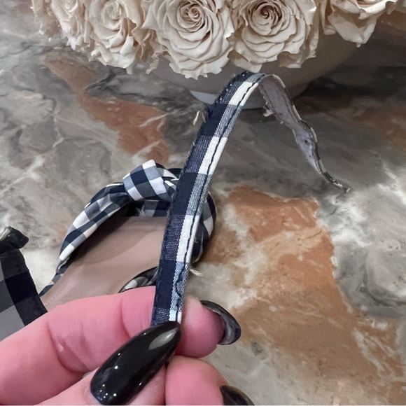 Betsey Johnson Gingham Checkered Women's Shoes - Picture 7 of 12